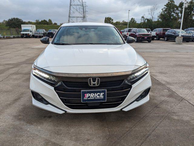 used 2021 Honda Accord car, priced at $24,355