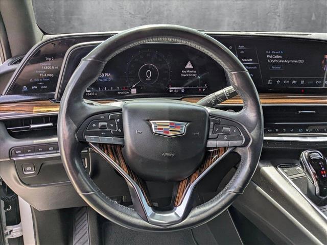 used 2021 Cadillac Escalade ESV car, priced at $55,497