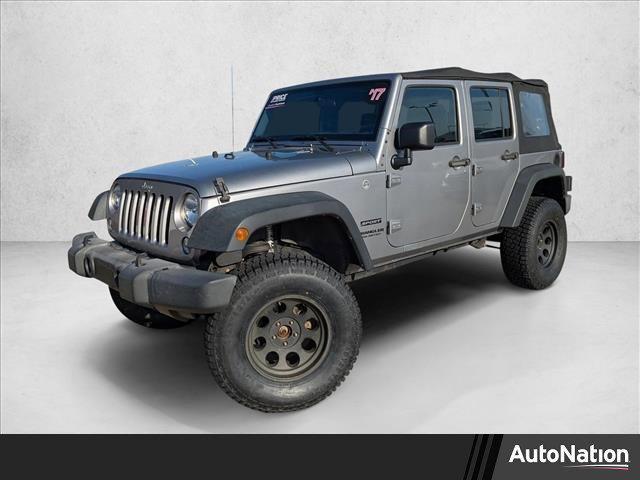 used 2017 Jeep Wrangler Unlimited car, priced at $20,990