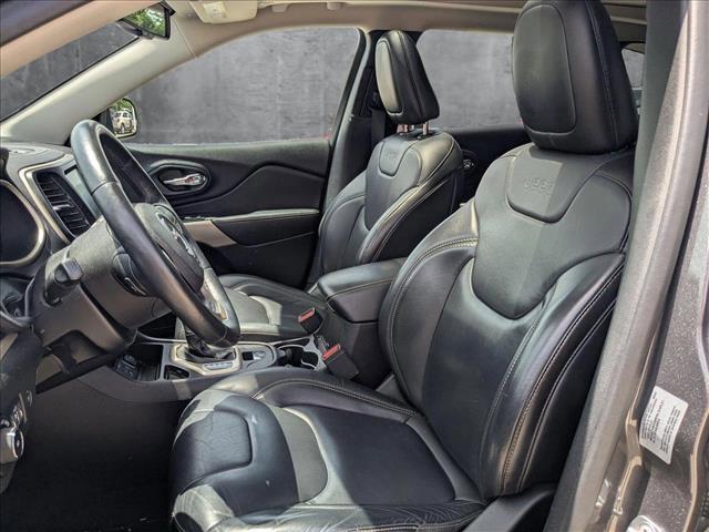 used 2018 Jeep Cherokee car, priced at $17,495