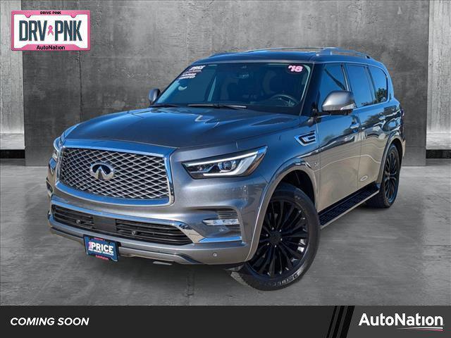 used 2018 INFINITI QX80 car, priced at $22,492