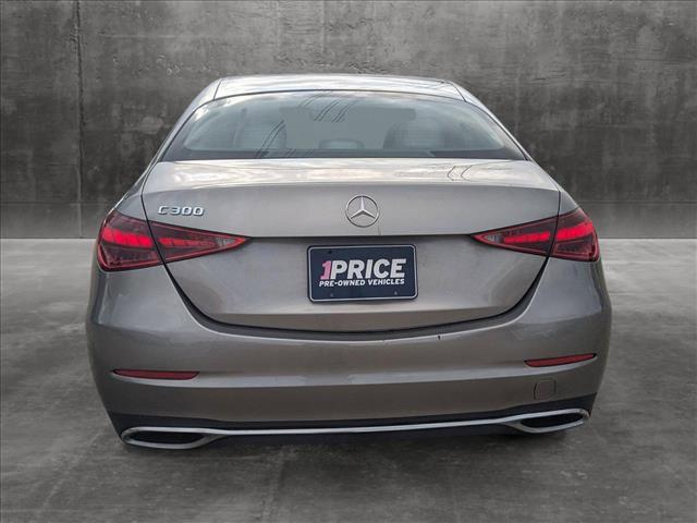 used 2022 Mercedes-Benz C-Class car, priced at $34,991