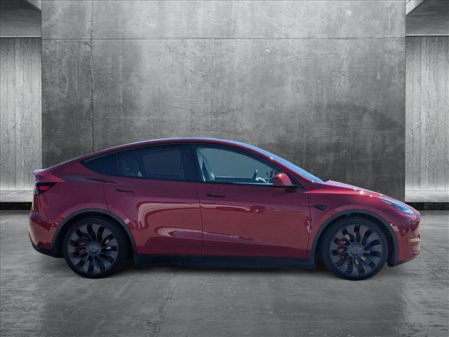 used 2022 Tesla Model Y car, priced at $31,982