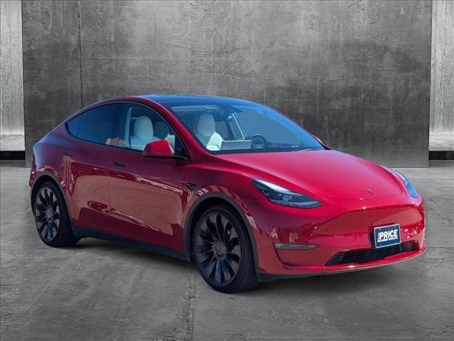 used 2022 Tesla Model Y car, priced at $31,982