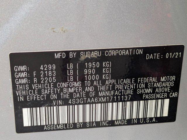 used 2021 Subaru Impreza car, priced at $16,791