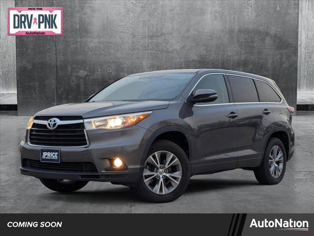 used 2015 Toyota Highlander car, priced at $17,993