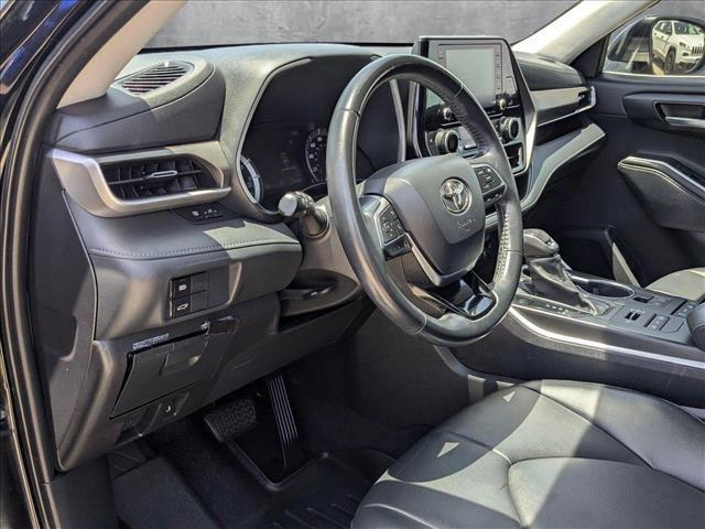 used 2021 Toyota Highlander car, priced at $27,991