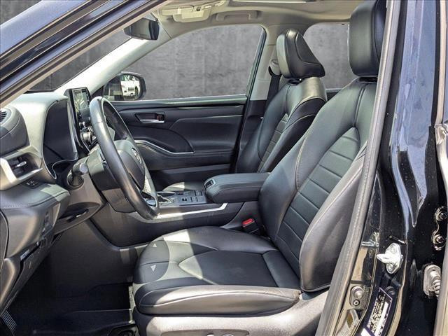 used 2021 Toyota Highlander car, priced at $27,991
