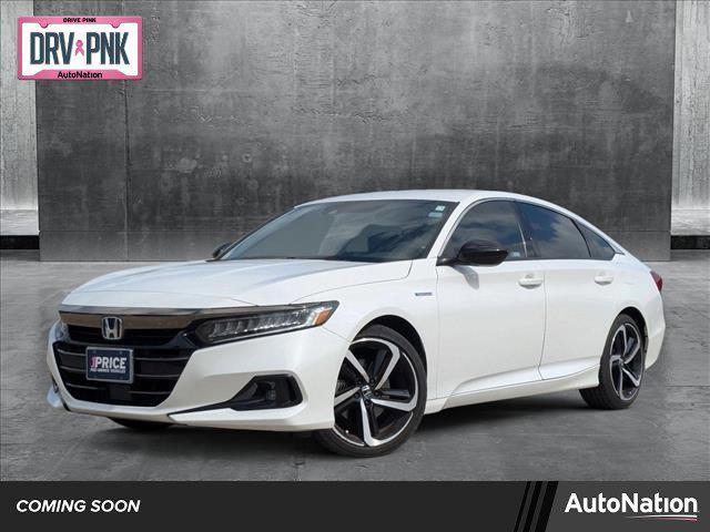 used 2022 Honda Accord Hybrid car, priced at $25,491