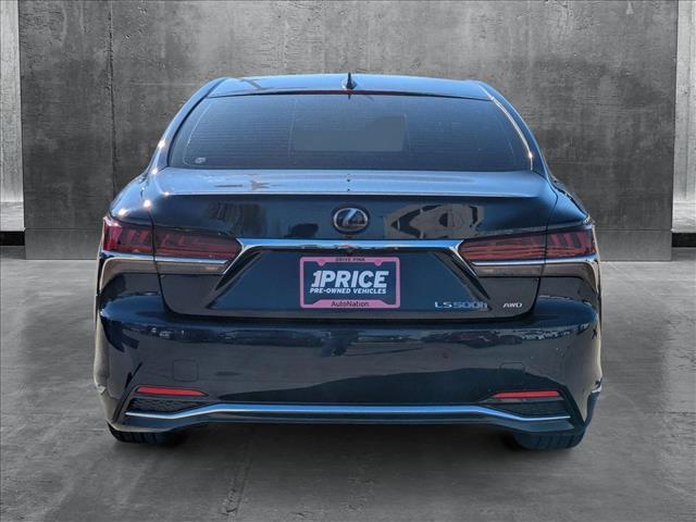 used 2018 Lexus LS 500h car, priced at $33,449