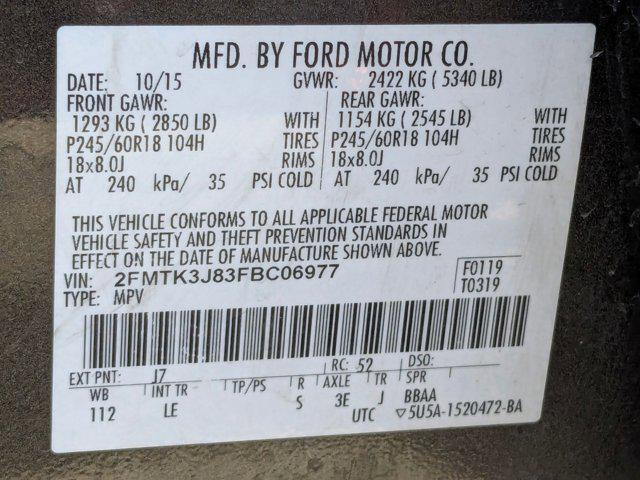used 2015 Ford Edge car, priced at $13,991