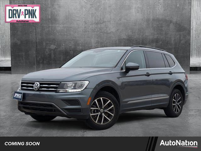 used 2021 Volkswagen Tiguan car, priced at $19,992