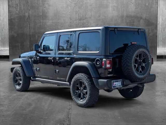 used 2022 Jeep Wrangler car, priced at $33,997