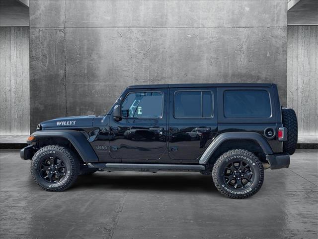 used 2022 Jeep Wrangler car, priced at $33,997