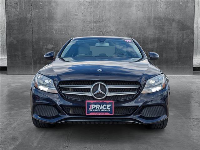 used 2018 Mercedes-Benz C-Class car, priced at $16,981