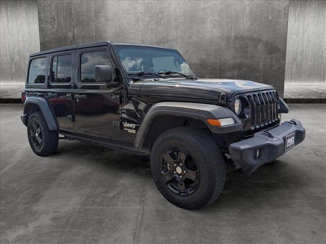 used 2018 Jeep Wrangler Unlimited car, priced at $25,993