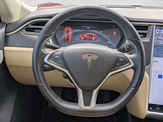 used 2014 Tesla Model S car, priced at $15,051