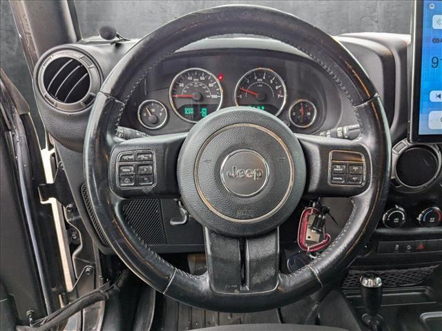 used 2017 Jeep Wrangler Unlimited car, priced at $19,892