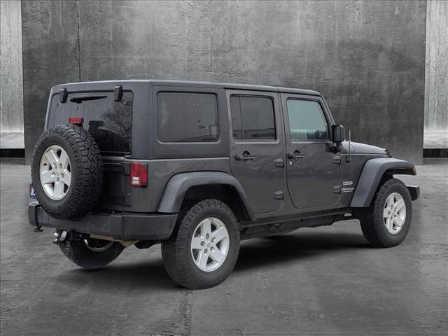 used 2017 Jeep Wrangler Unlimited car, priced at $19,892