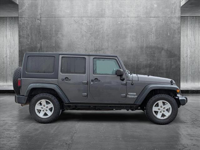 used 2017 Jeep Wrangler Unlimited car, priced at $19,892