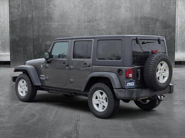 used 2017 Jeep Wrangler Unlimited car, priced at $19,892