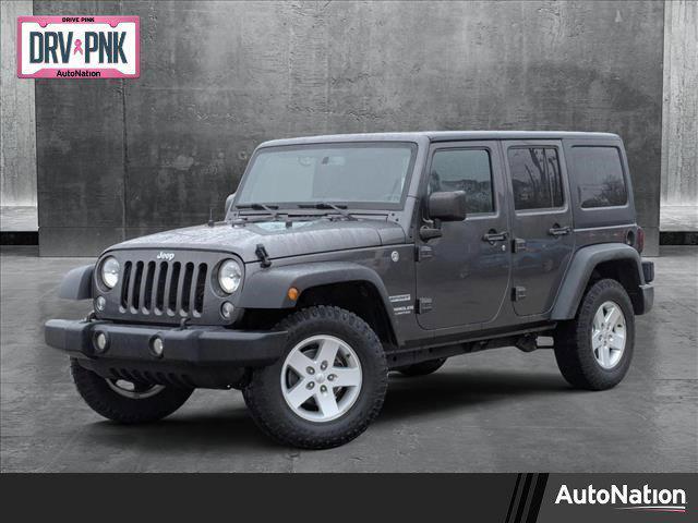 used 2017 Jeep Wrangler Unlimited car, priced at $19,892