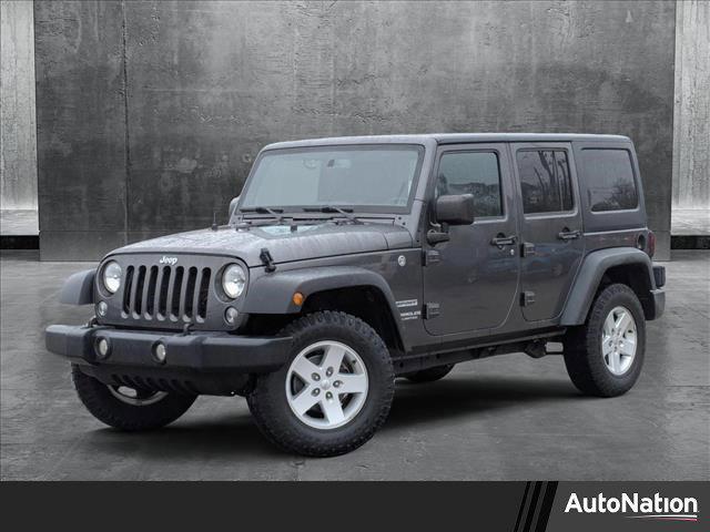 used 2017 Jeep Wrangler Unlimited car, priced at $19,492