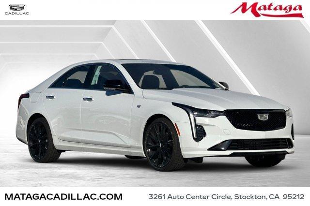 new 2025 Cadillac CT4 car, priced at $43,185