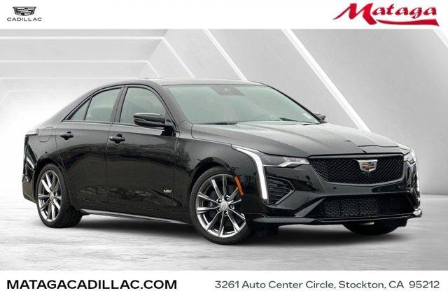 new 2025 Cadillac CT4-V car, priced at $59,340