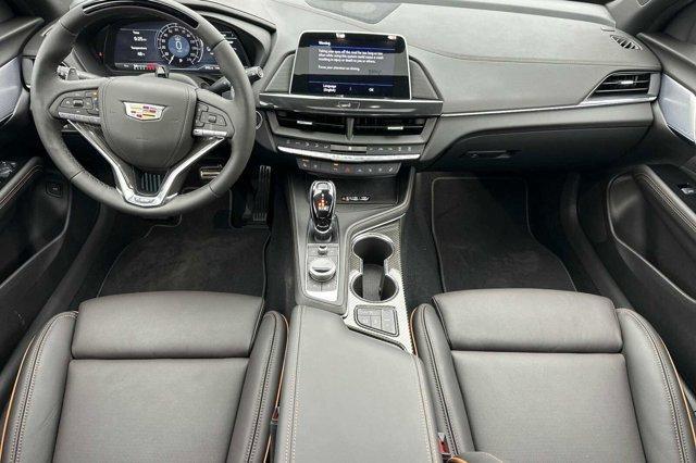 new 2025 Cadillac CT4-V car, priced at $59,340