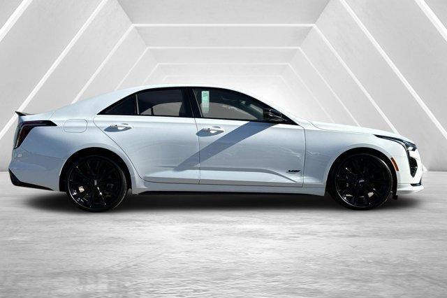 new 2025 Cadillac CT4-V car, priced at $62,335