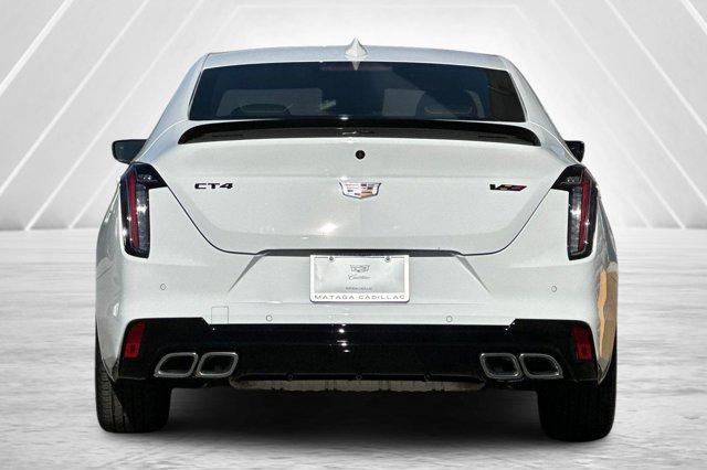 new 2025 Cadillac CT4-V car, priced at $62,335