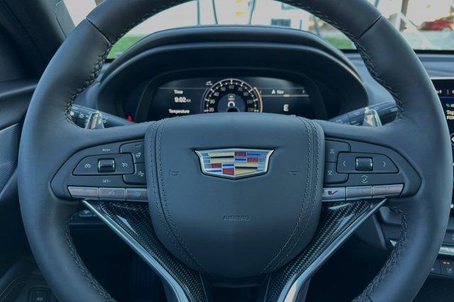 new 2025 Cadillac CT4-V car, priced at $59,340