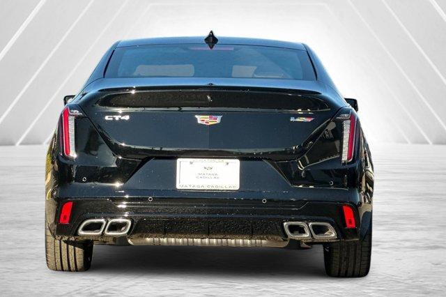 new 2025 Cadillac CT4-V car, priced at $59,340