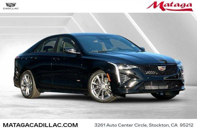 new 2025 Cadillac CT4-V car, priced at $59,340