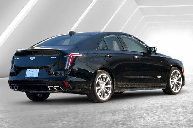 new 2025 Cadillac CT4-V car, priced at $59,340