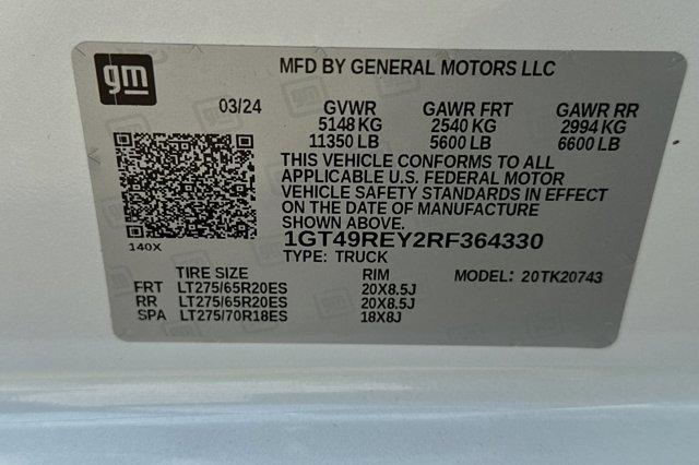new 2024 GMC Sierra 2500 car, priced at $92,000