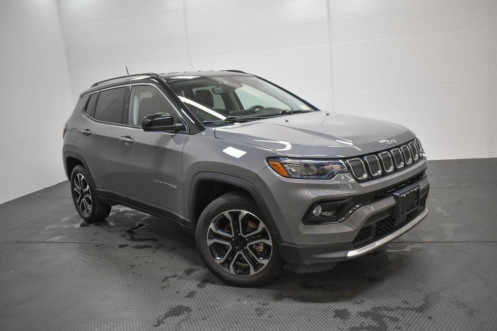 used 2022 Jeep Compass car, priced at $24,000