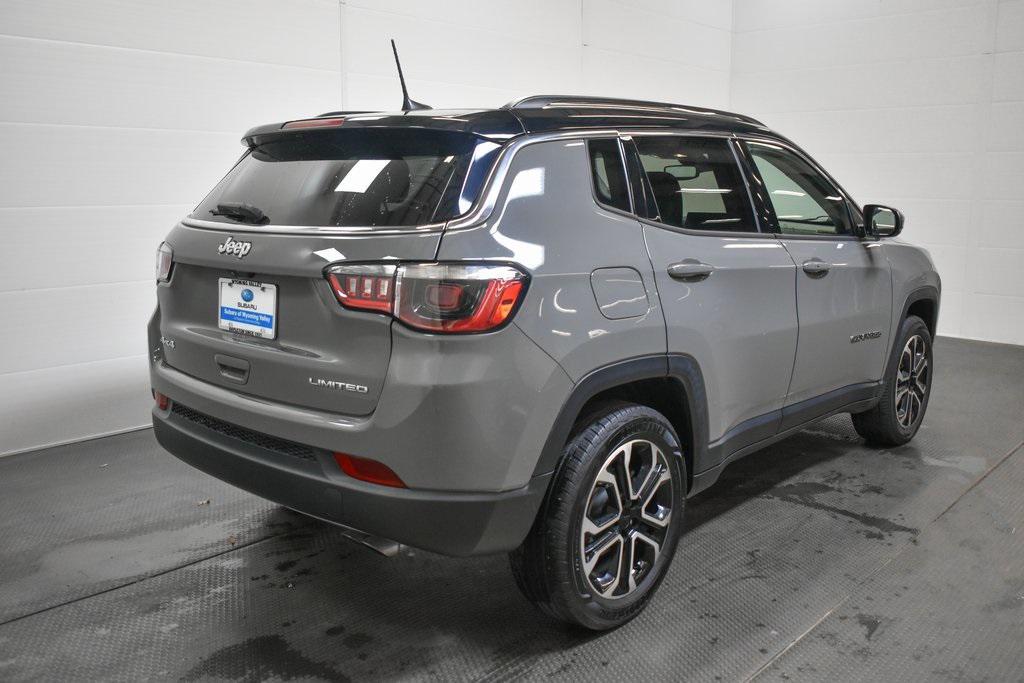 used 2022 Jeep Compass car, priced at $24,000