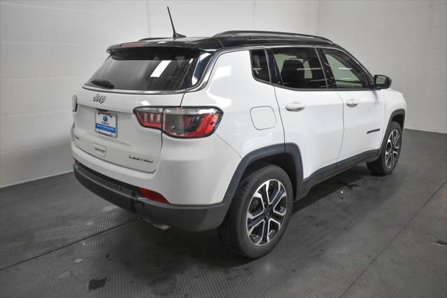used 2022 Jeep Compass car, priced at $22,500