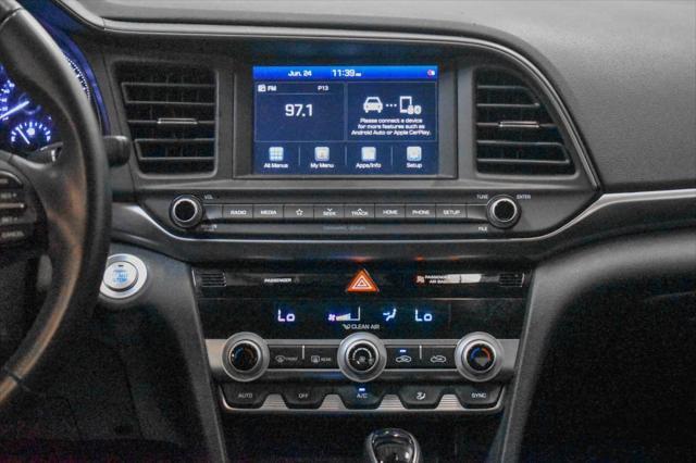used 2020 Hyundai Elantra car, priced at $13,500