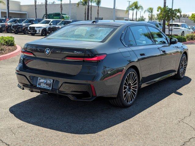 new 2025 BMW 740 car, priced at $110,875