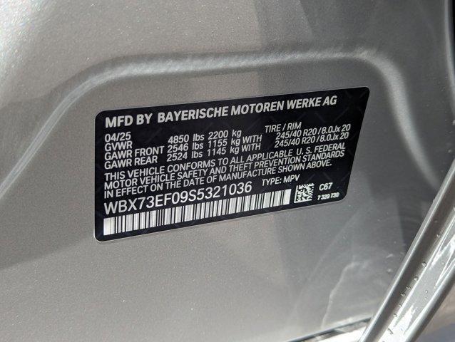 new 2025 BMW X1 car, priced at $50,415