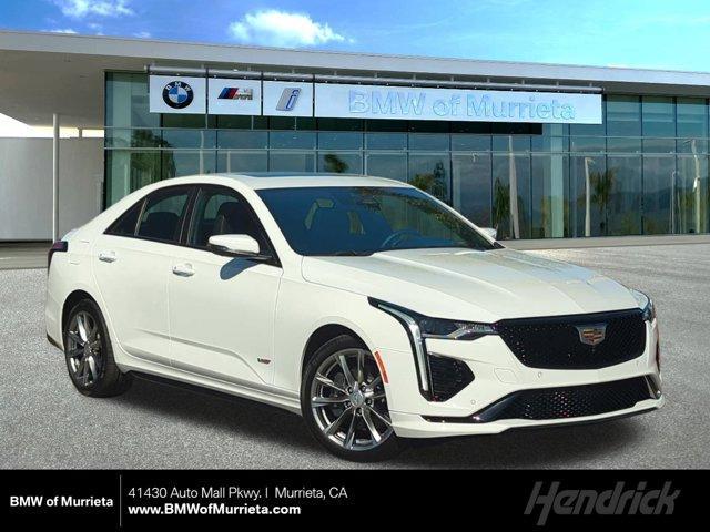 used 2025 Cadillac CT4-V car, priced at $53,840