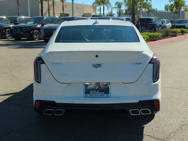 used 2025 Cadillac CT4-V car, priced at $53,840