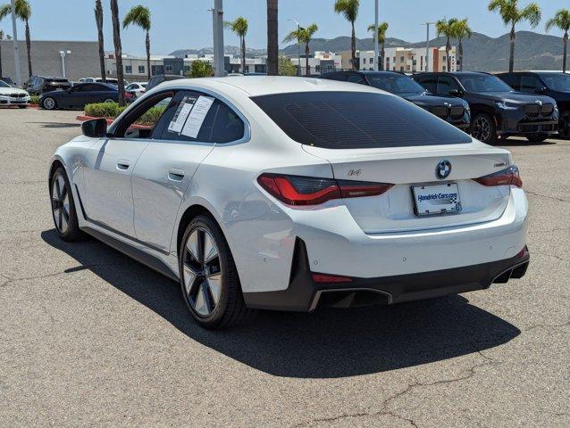 used 2023 BMW i4 Gran Coupe car, priced at $37,792