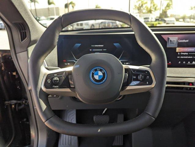 new 2025 BMW iX car, priced at $98,635