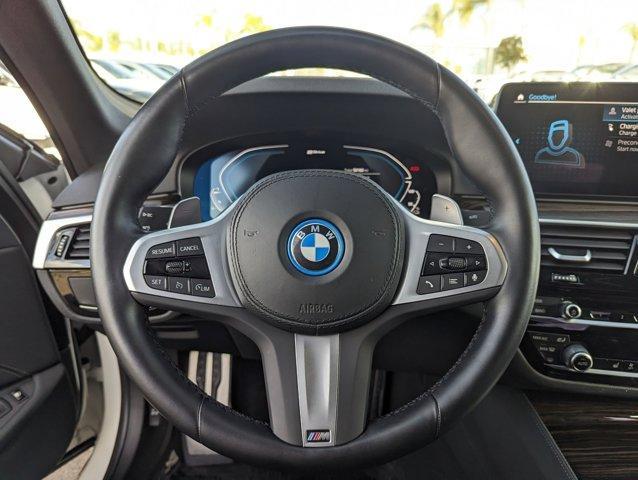 used 2022 BMW 530e car, priced at $34,968