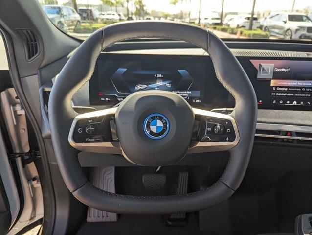 new 2025 BMW iX car, priced at $100,425