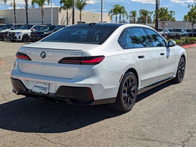 used 2024 BMW 740 car, priced at $77,862